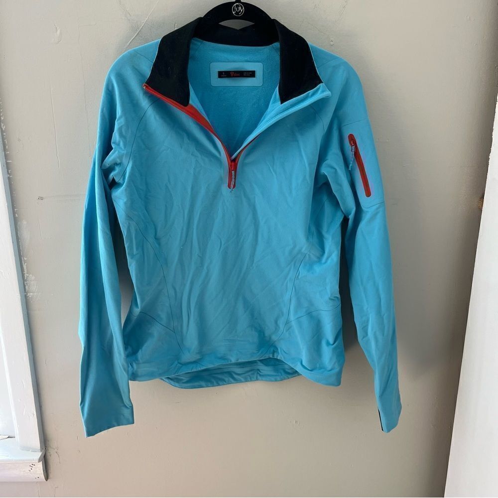 Stoic Windbreaker Pullover Blue